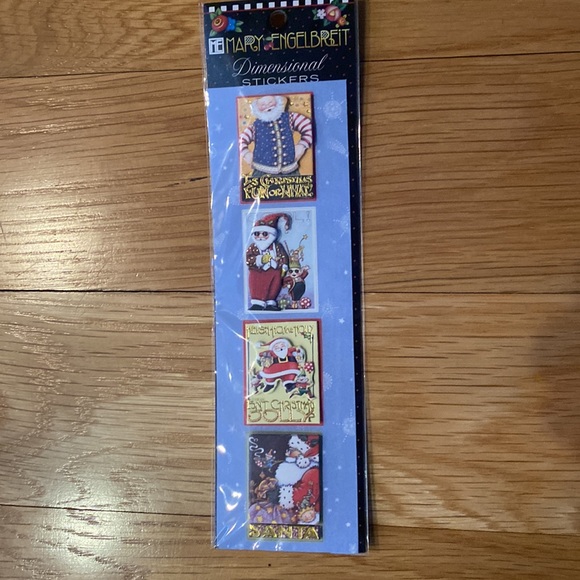 Mary Engelbreit Christmas Dimensional Stickers 25 packages - Picture 4 of 5